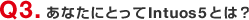 Q3.���Ȃ��ɂƂ���Intuos5�Ƃ́H